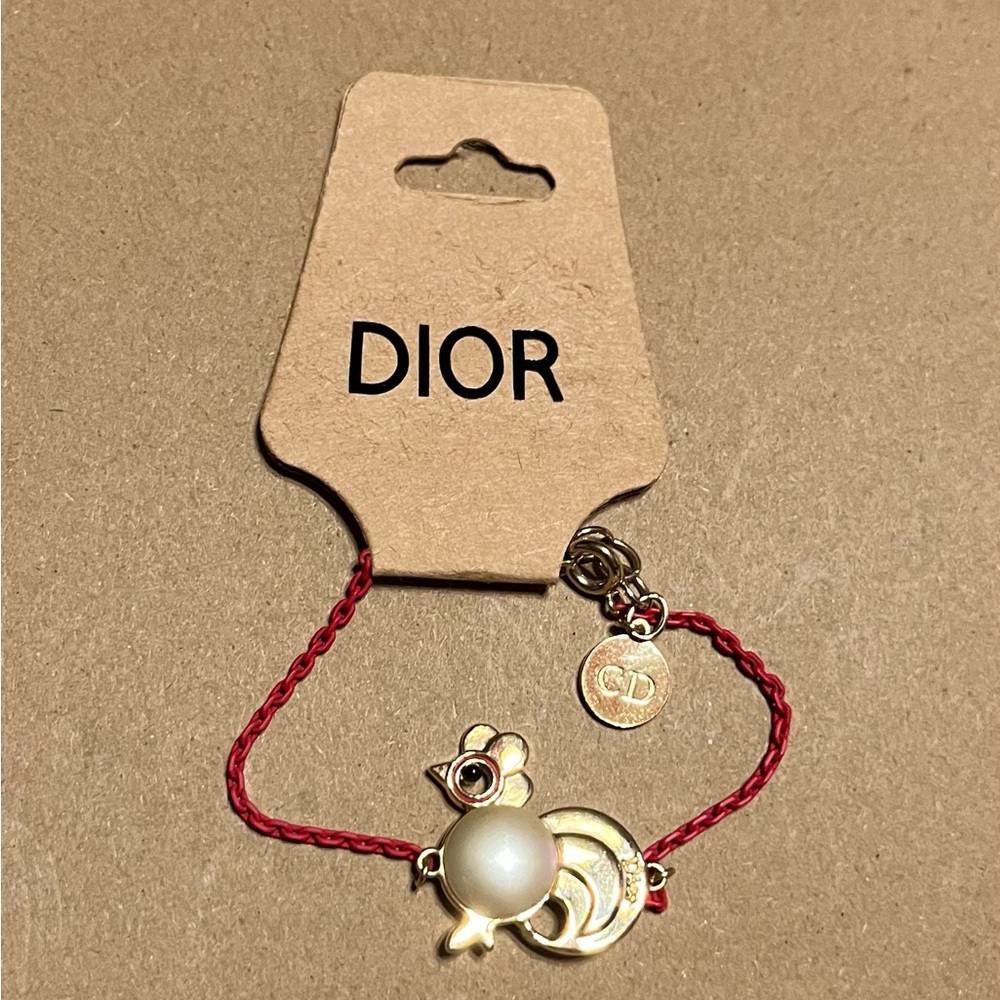 Dior NWOT Diorelita “Fire Rooster” Chinese Zodiac Bracelet 2017